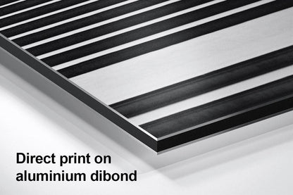 On the Edge London British Museum Stairs aluminium sample