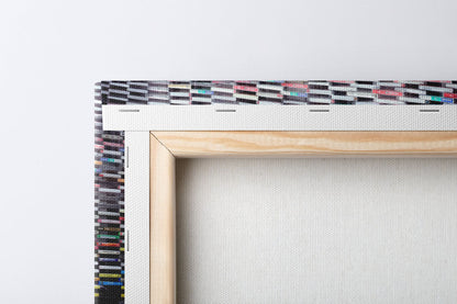 Wall of Sound Cassettes Canvas Detail