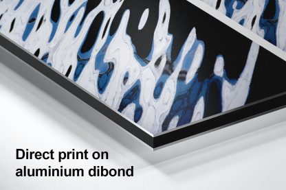 Water Music Aluminium-Dibond (matte) close up
