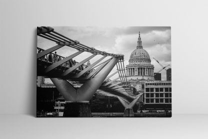 St Paul's London Millennium Bridge Canvas